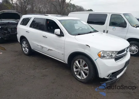 2013 Dodge Durango Crew from USA, damaged, VIN 1C4SDJDT3DC697112